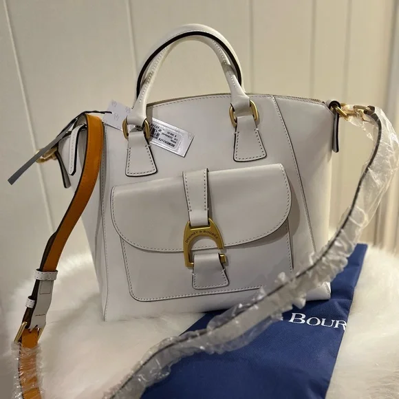 Dooney Bourke Naomi satchel white NWT